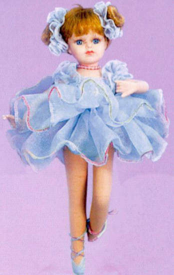 11'' Ballerina. Blue