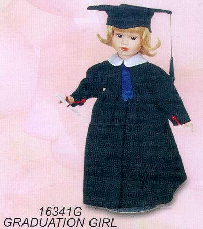 16'' Graduation Girl